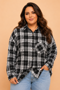 The Parker Plaid  Shacket