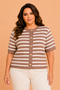The Piper Mae Stripe Cardigan