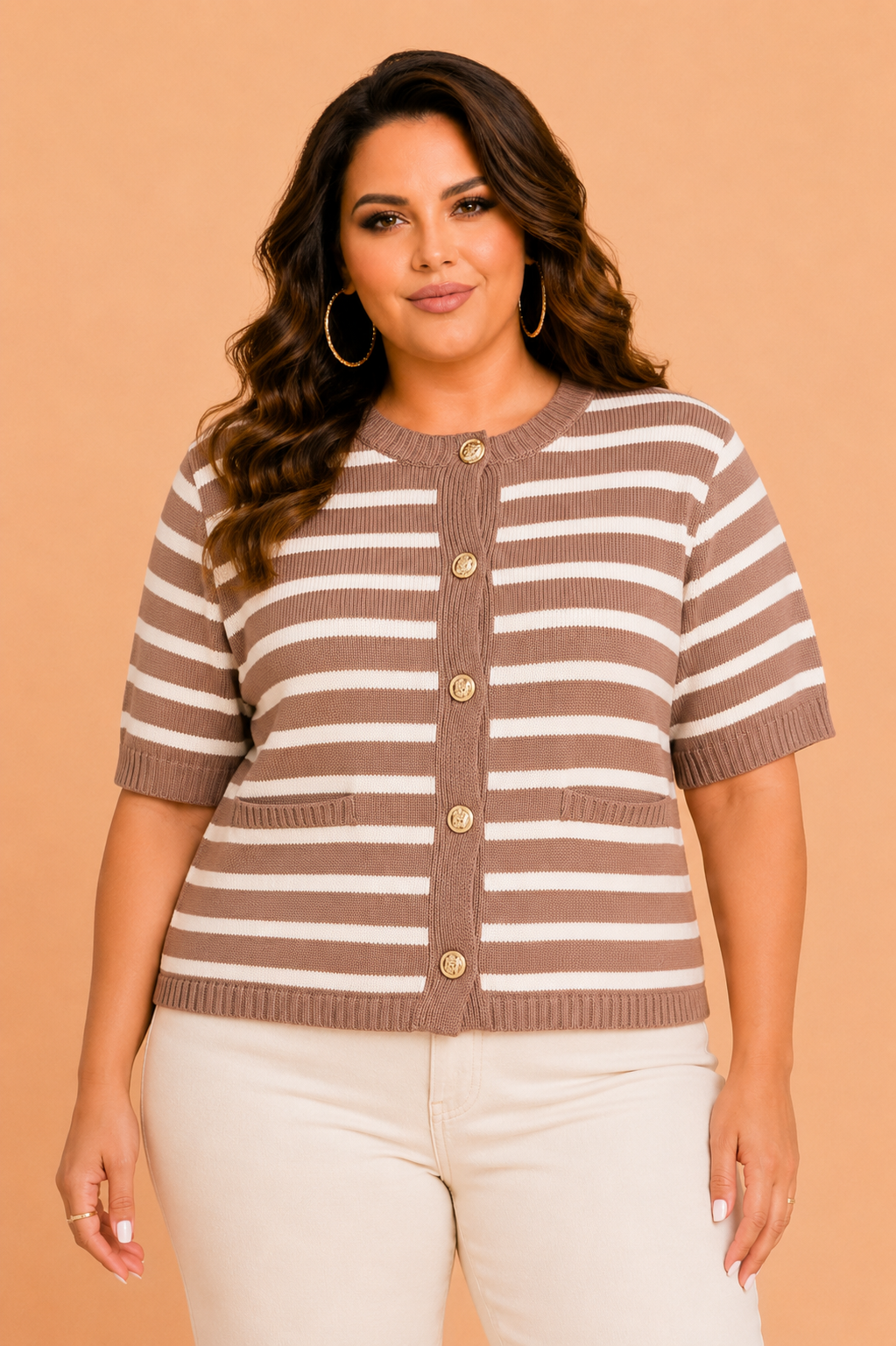 The Piper Mae Stripe Cardigan
