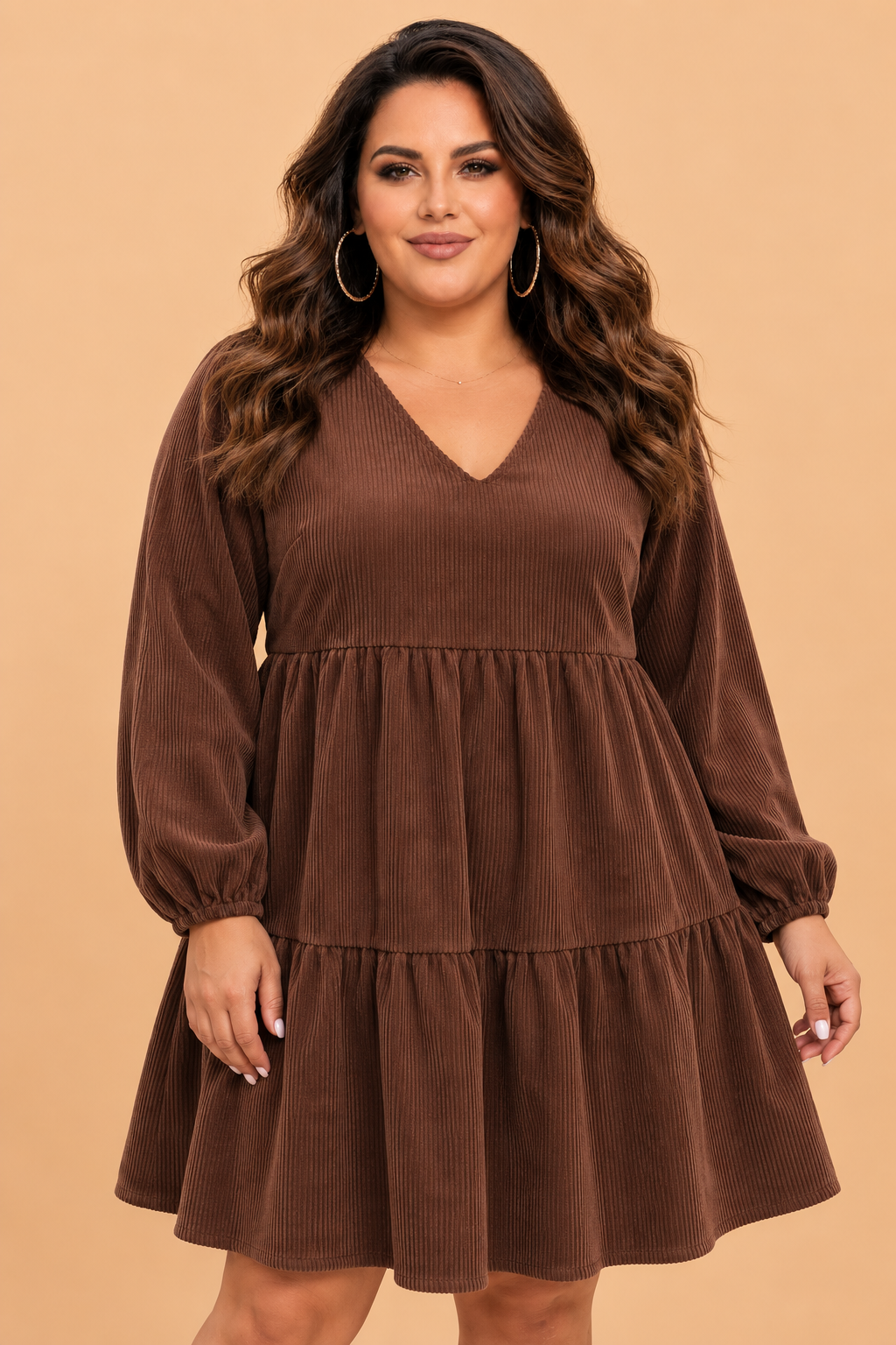 The Camille Corduroy Dress