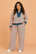 The Lennie Kate Stripe Lounge Set