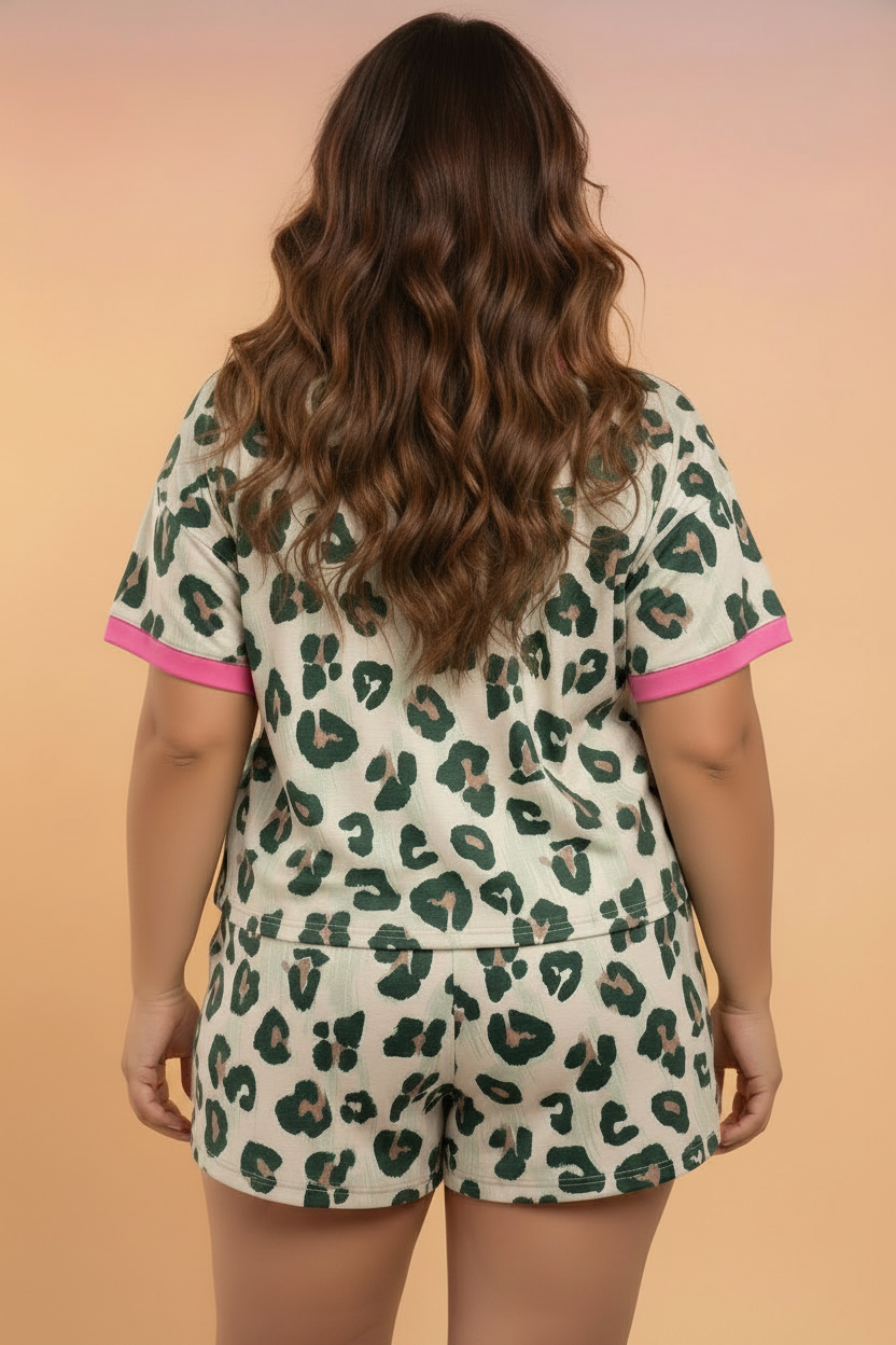 The Wildly Yours Leopard Lounge Set