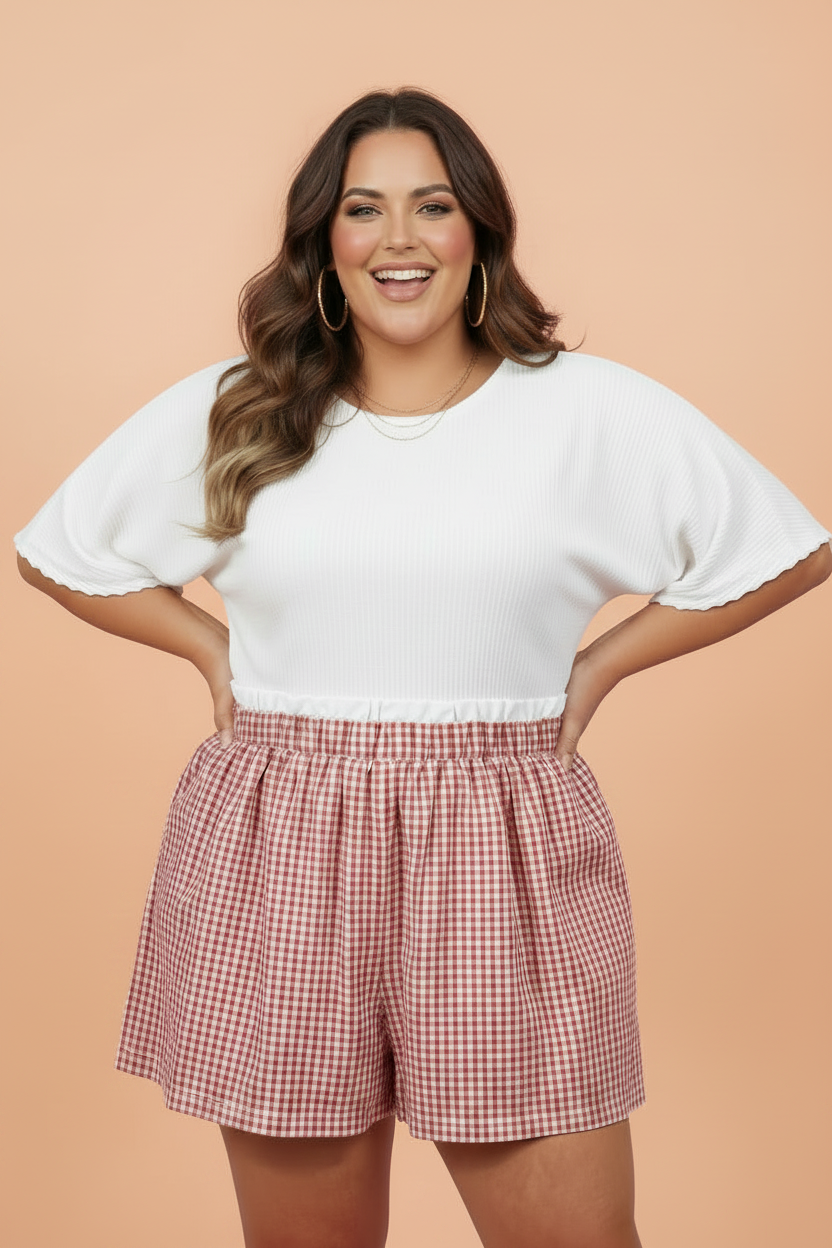 The GIGI Gingham Shorts