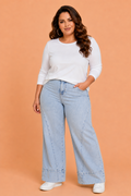 The Parker Diagonal Seam  Jeans