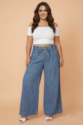 The Harper Striped Wide Leg Pants