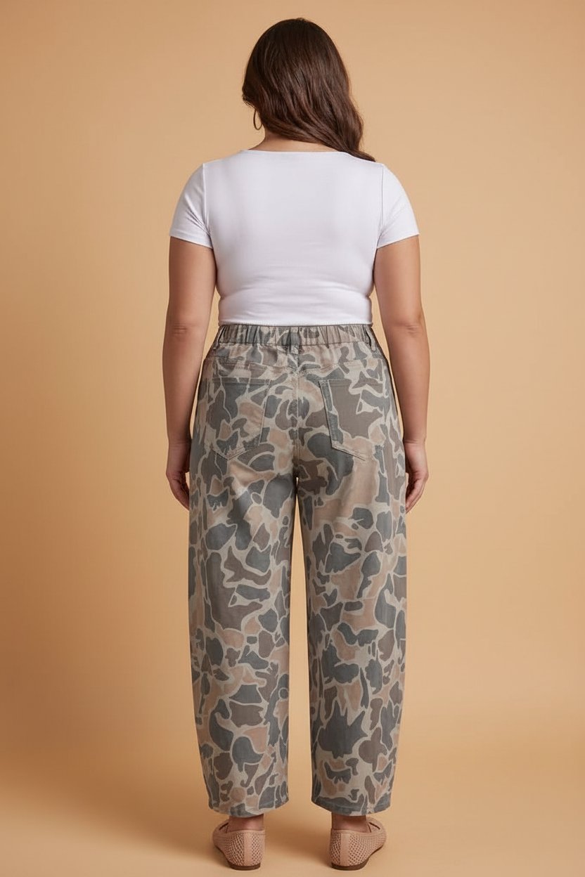The Dakota Rose Camo Denim Jeans