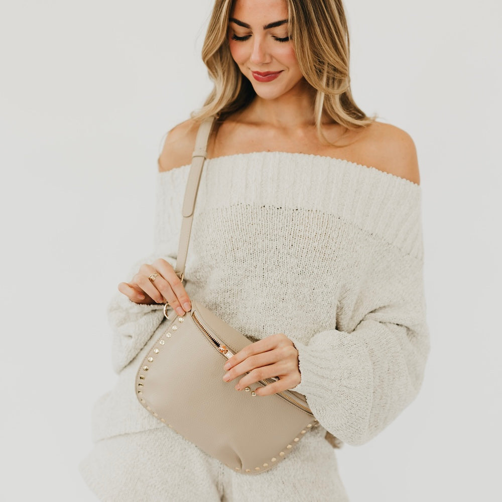 The Sabrina Studded Bum Bag