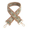 The Mint & Beige Medallion Bag Strap