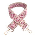 The Pink Medallion Bag Strap