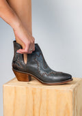 The Hattie Booties in Teal