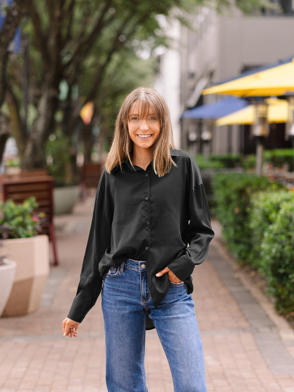The Margot Button Up Top