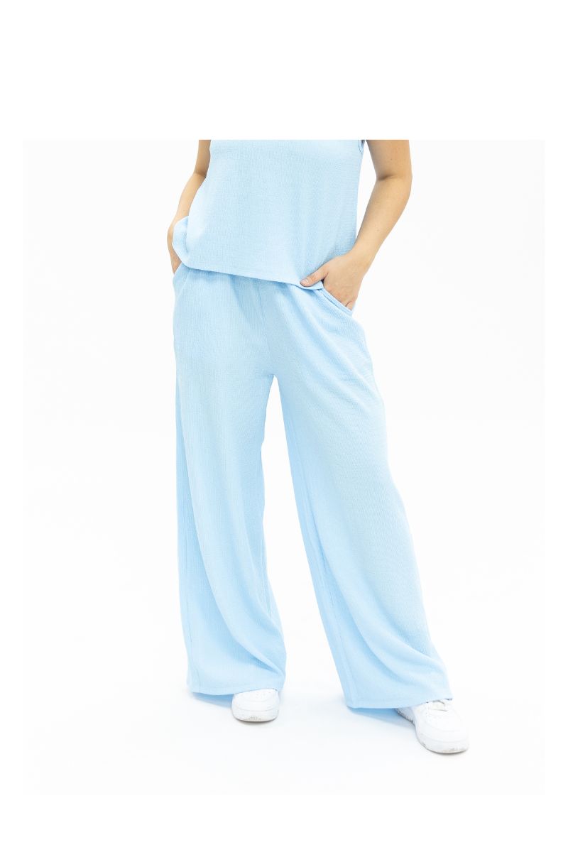 The Aisley Textured Knit Pants