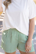 The Aspen Stripe Trouser Shorts