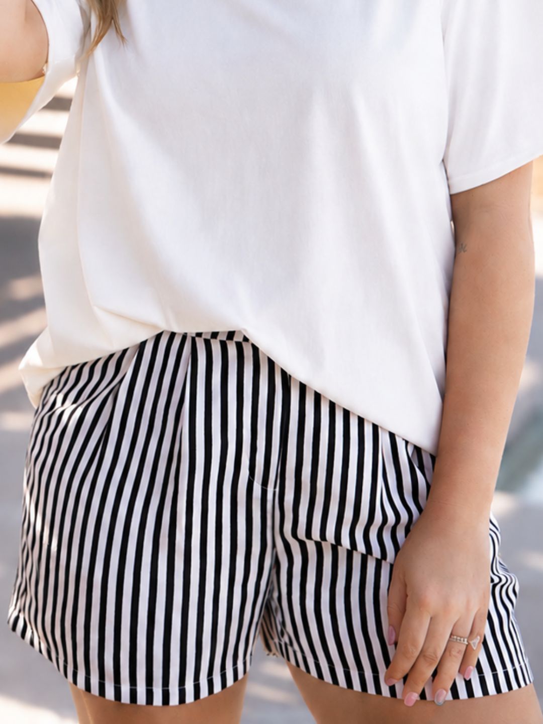 The Sutton Stripe Shorts