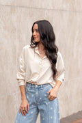 The Addison Button Up Top