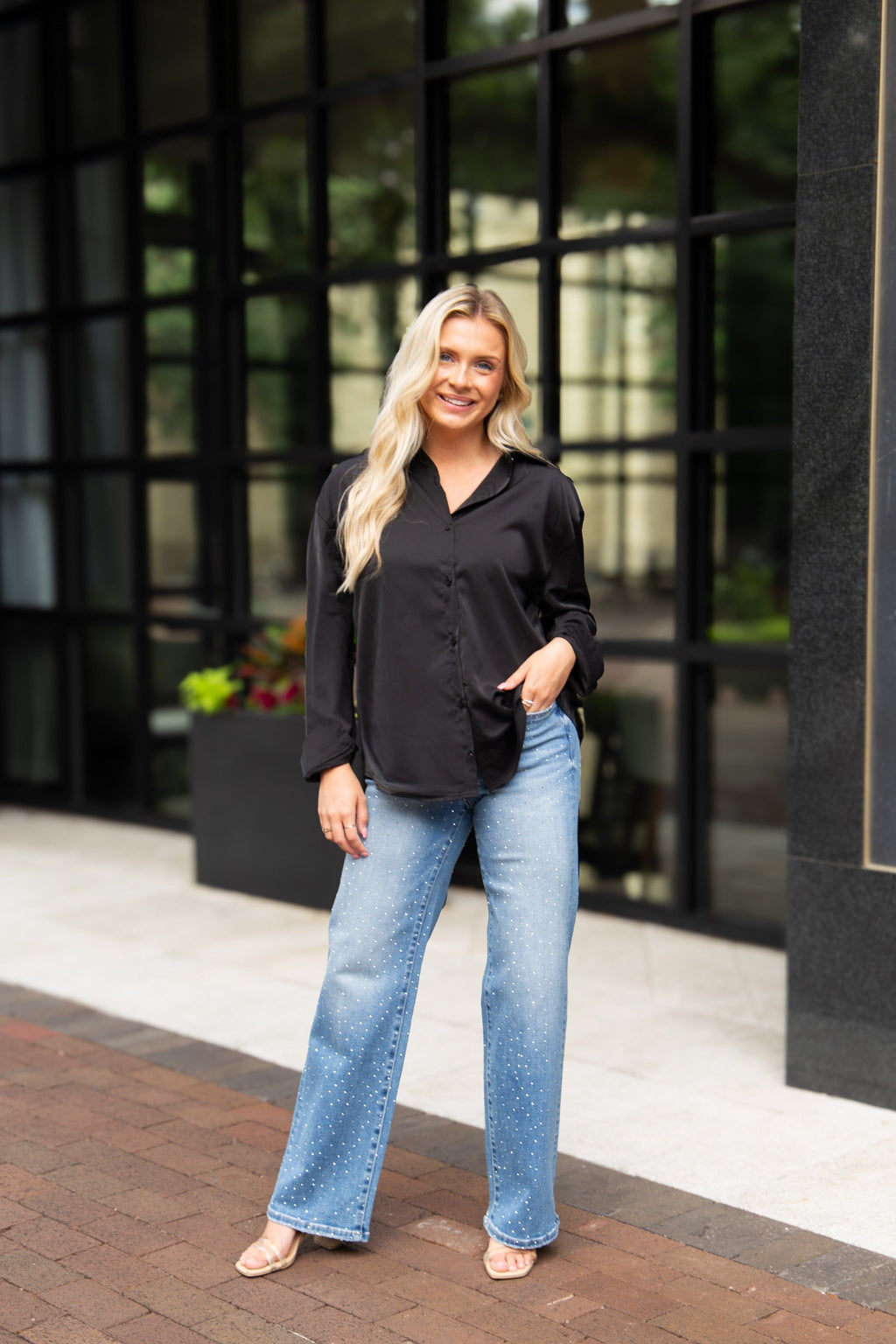 The Margot Button Up Top