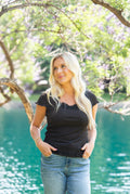 The Lila Lace Trim Top