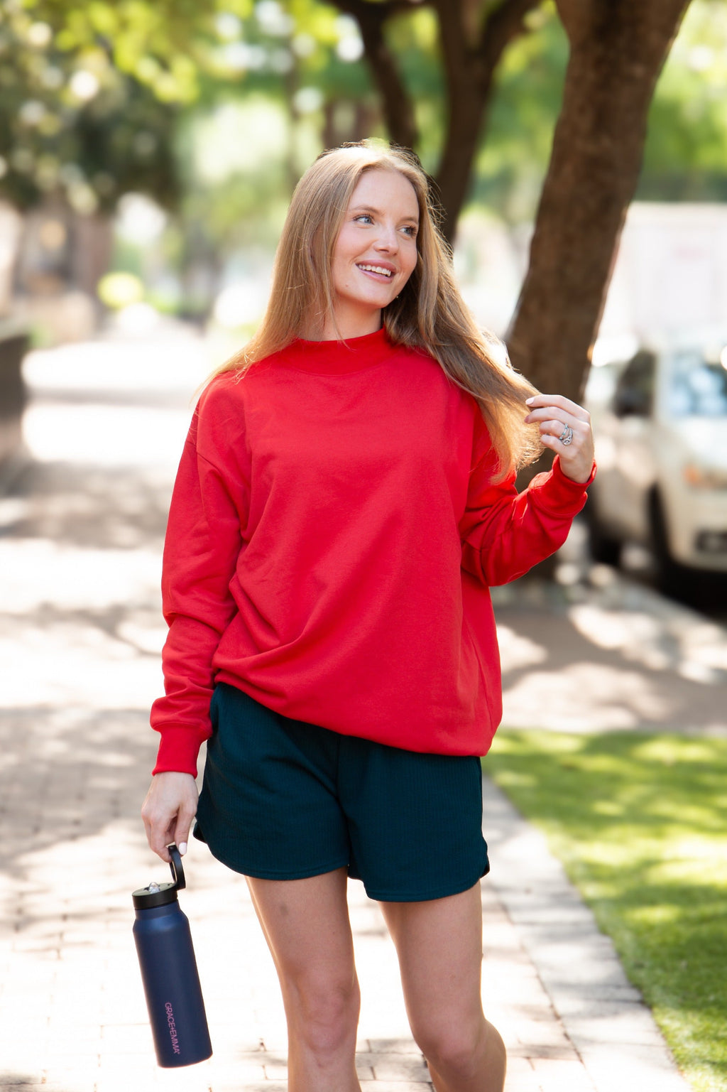 The Ruby Mae Mock Neck Sweatshirt