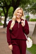 The Wren Butter Soft Quarter-Zip Top