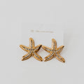 The Starfish Earrings - WATERPROOF