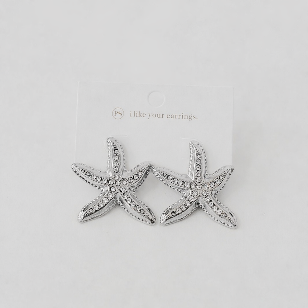 The Starfish Earrings - WATERPROOF