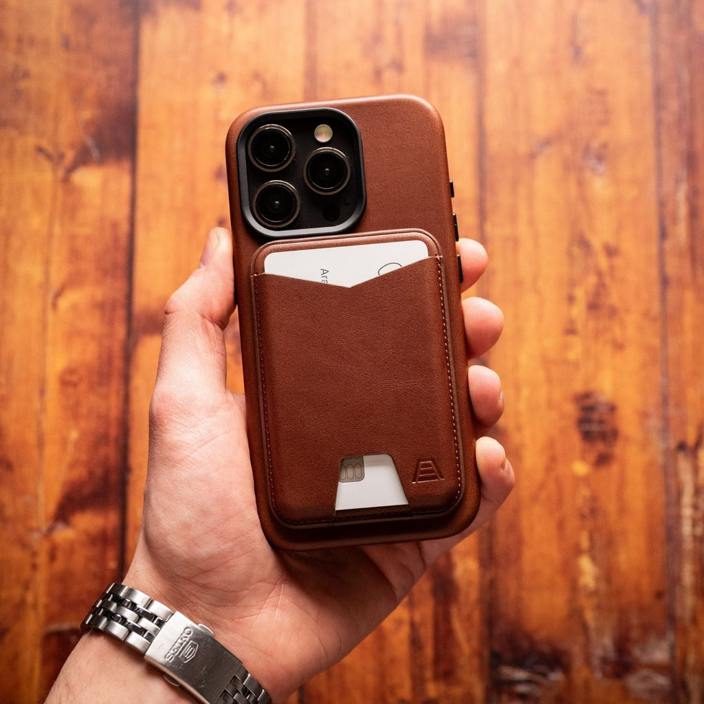 The Mag Leather Phone Wallet