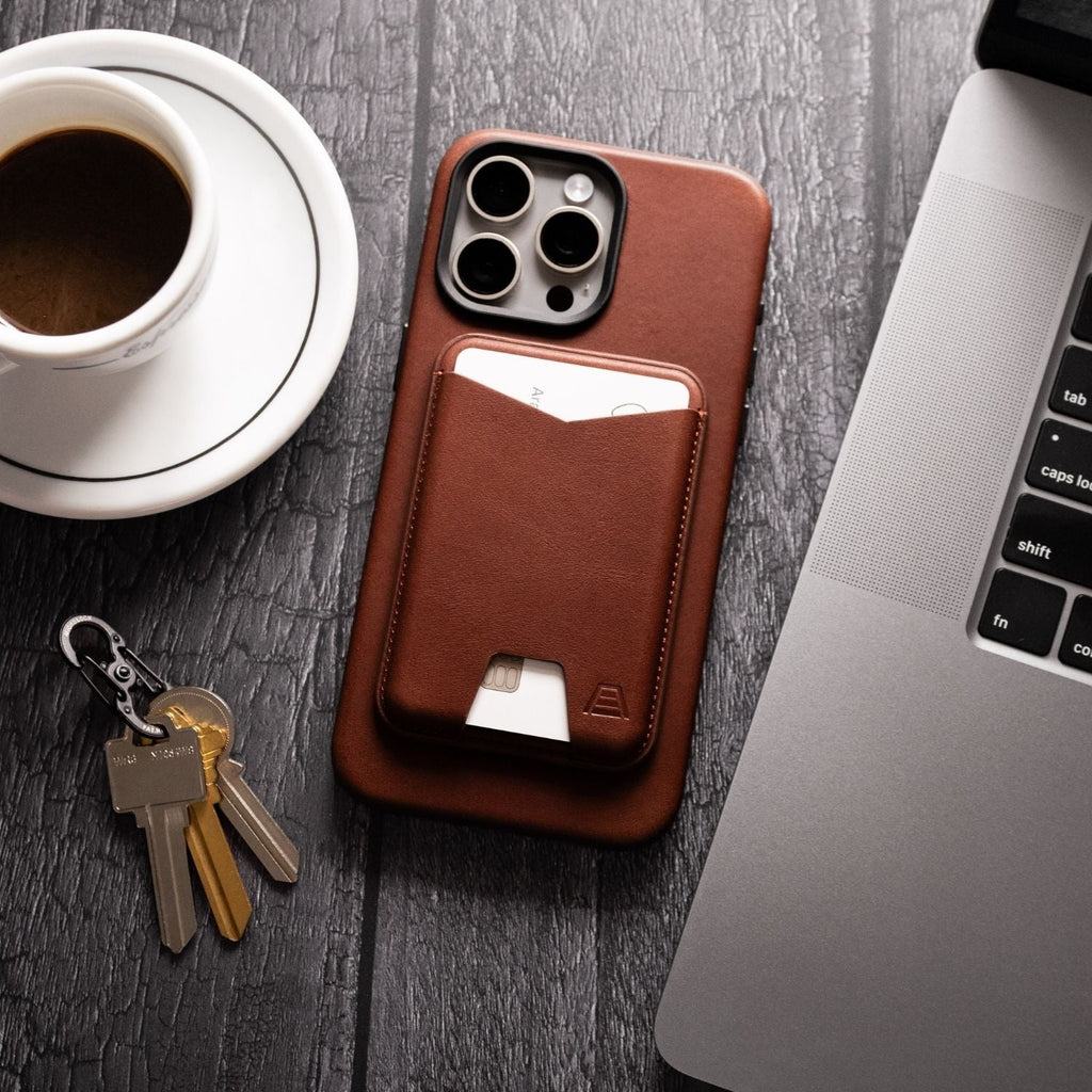 The Mag Leather Phone Wallet