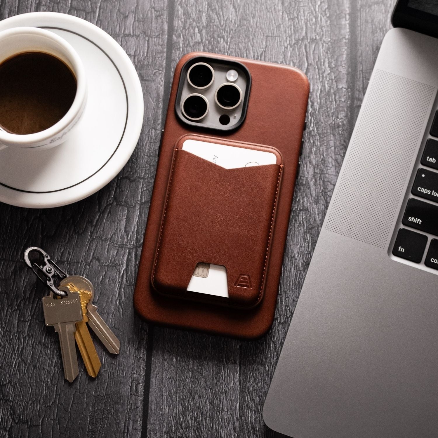 The Mag Leather Phone Wallet