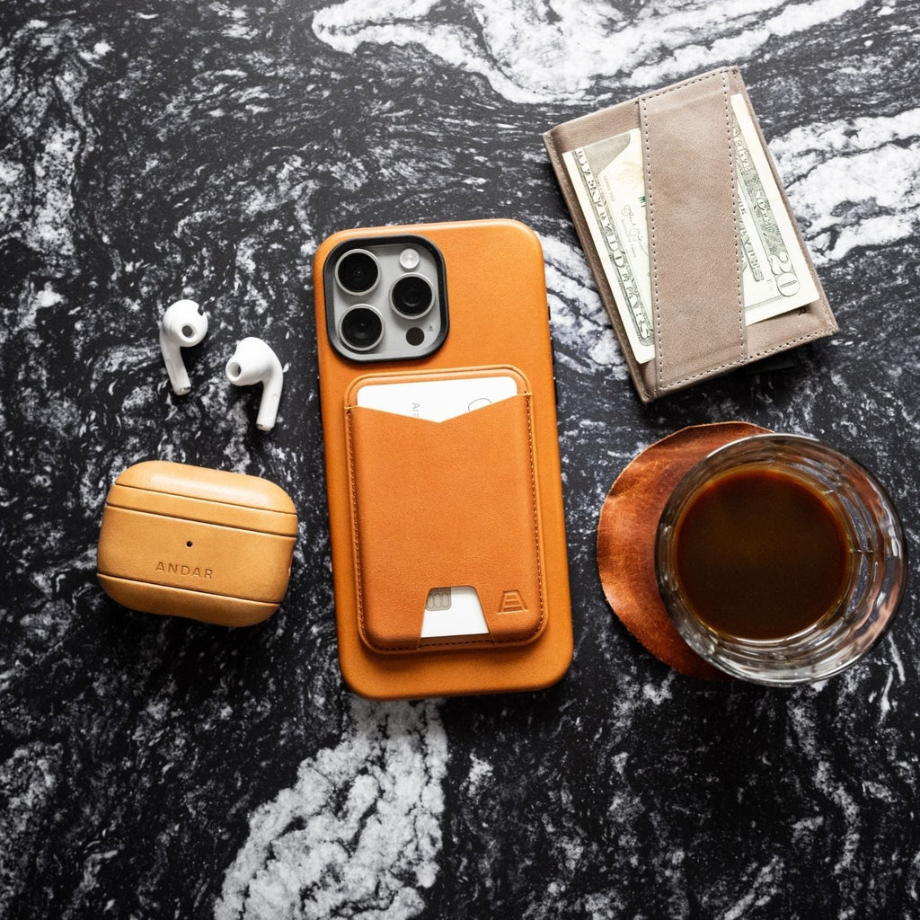 The Mag Leather Phone Wallet