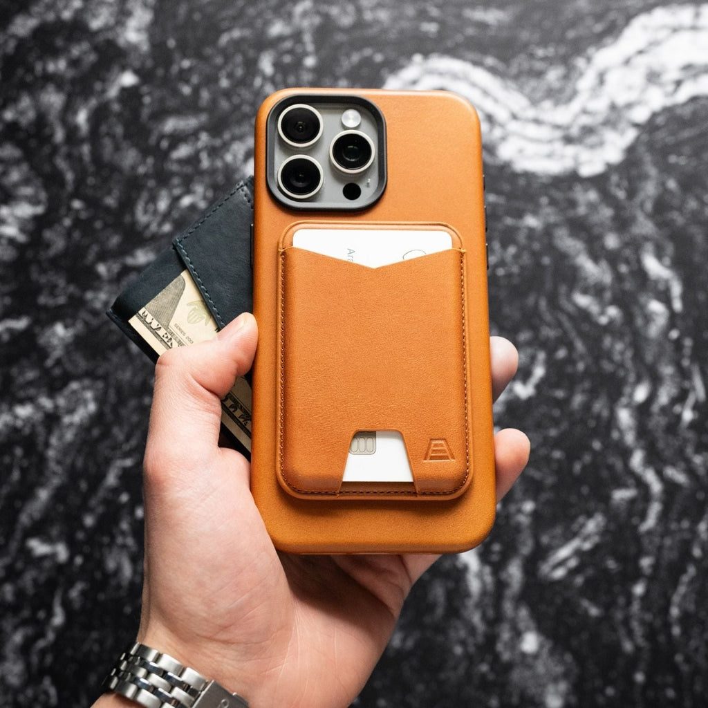 The Mag Leather Phone Wallet