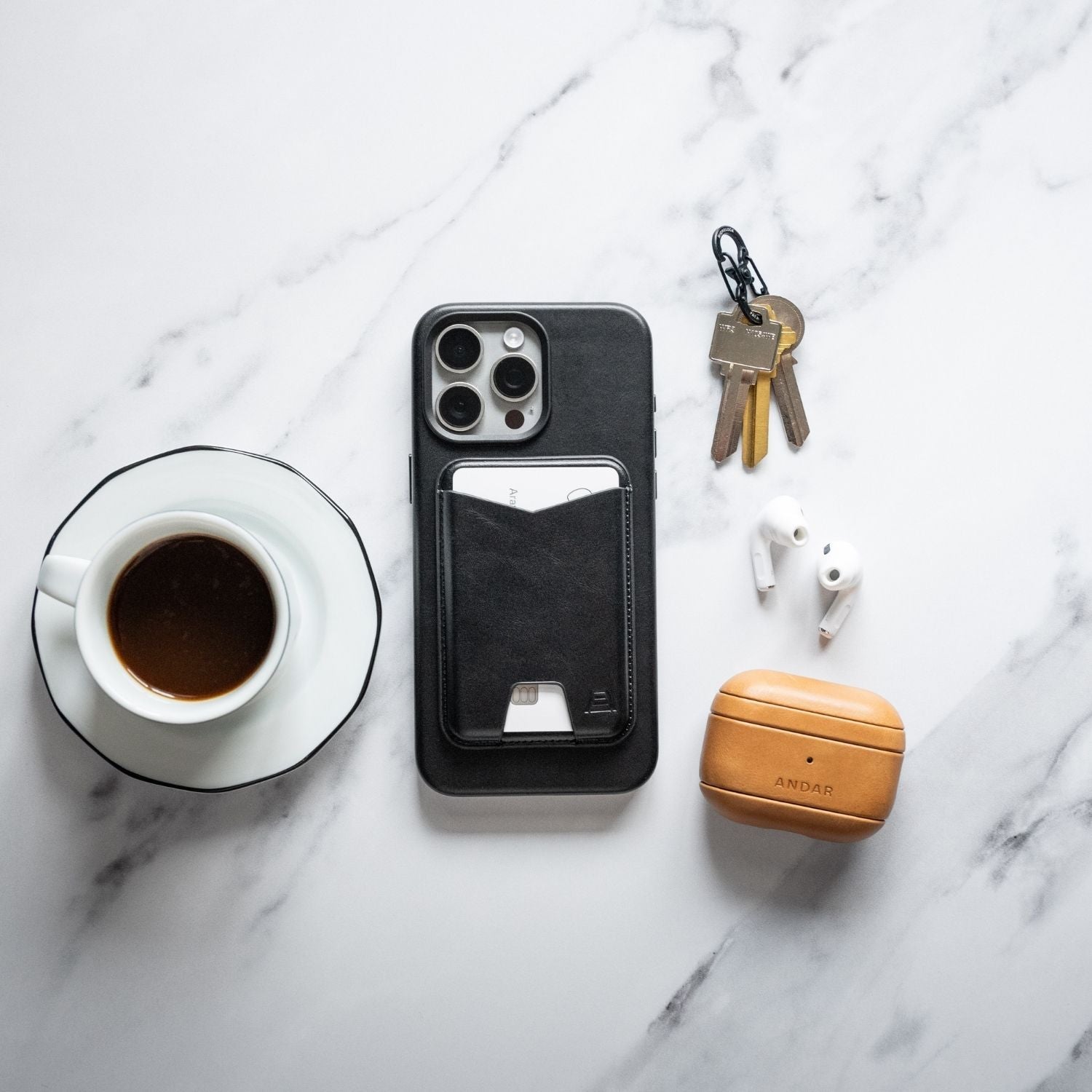 The Mag Leather Phone Wallet