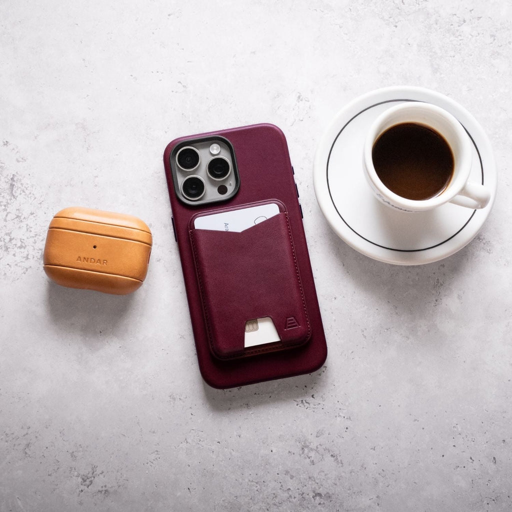 The Mag Leather Phone Wallet