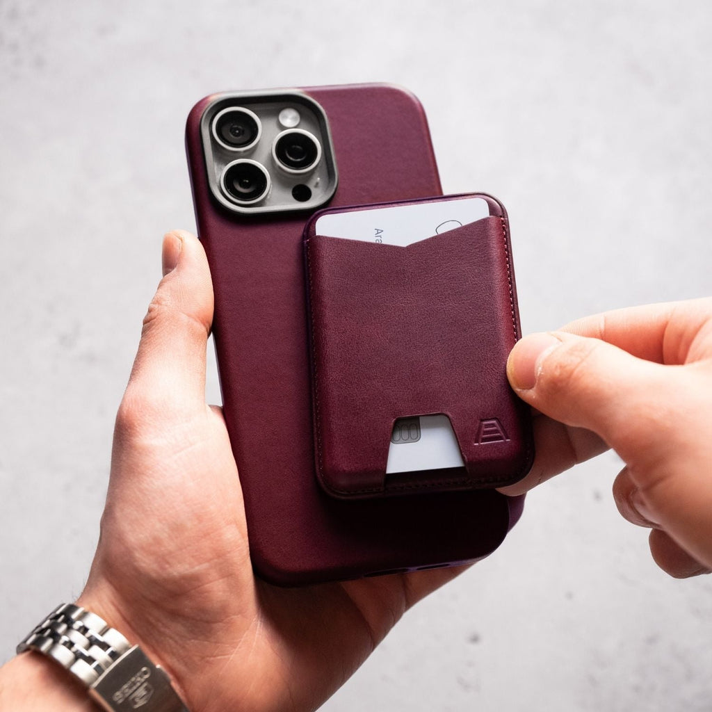 The Mag Leather Phone Wallet