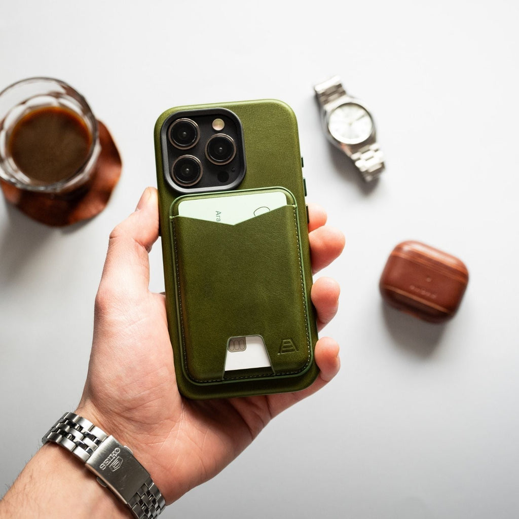 The Mag Leather Phone Wallet