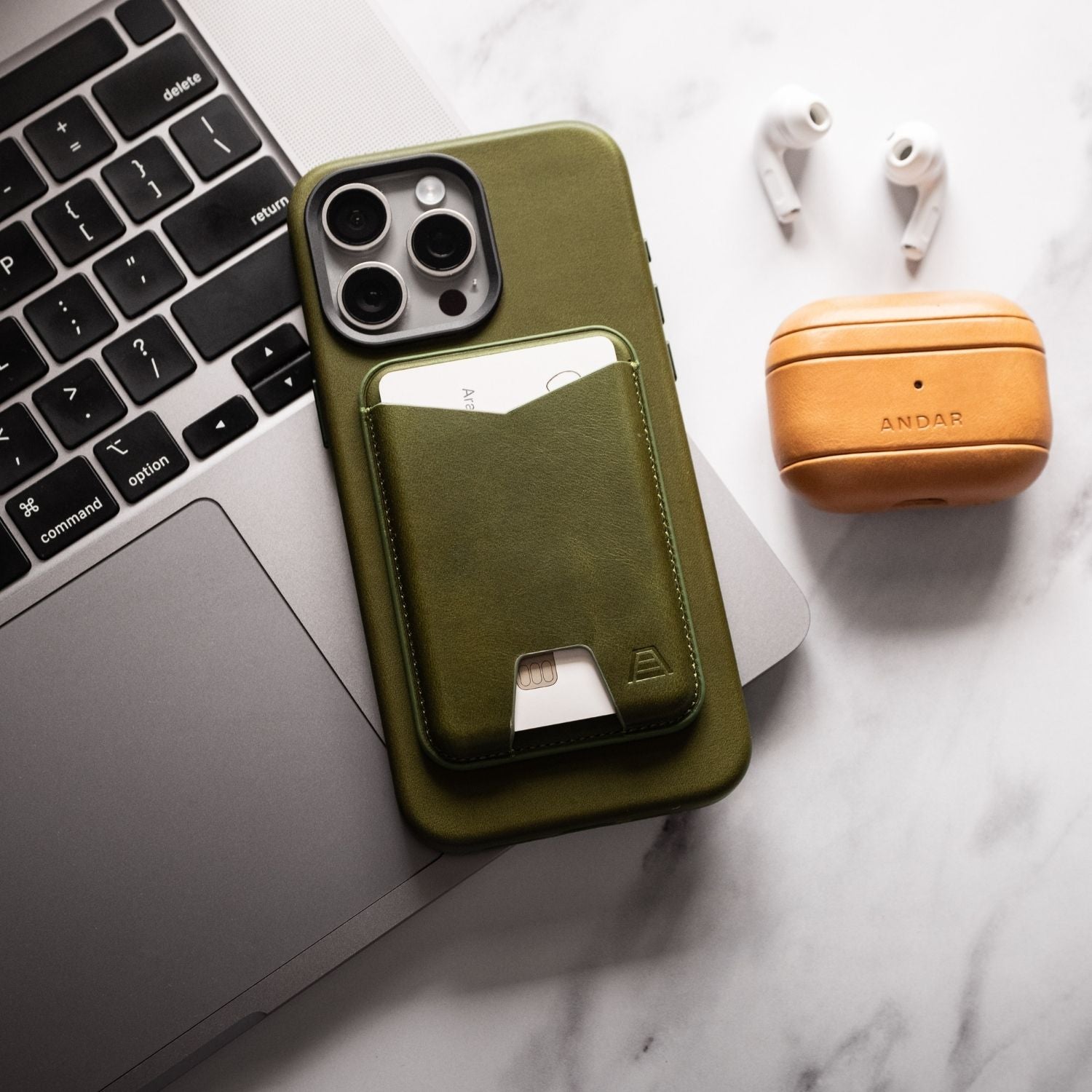 The Mag Leather Phone Wallet