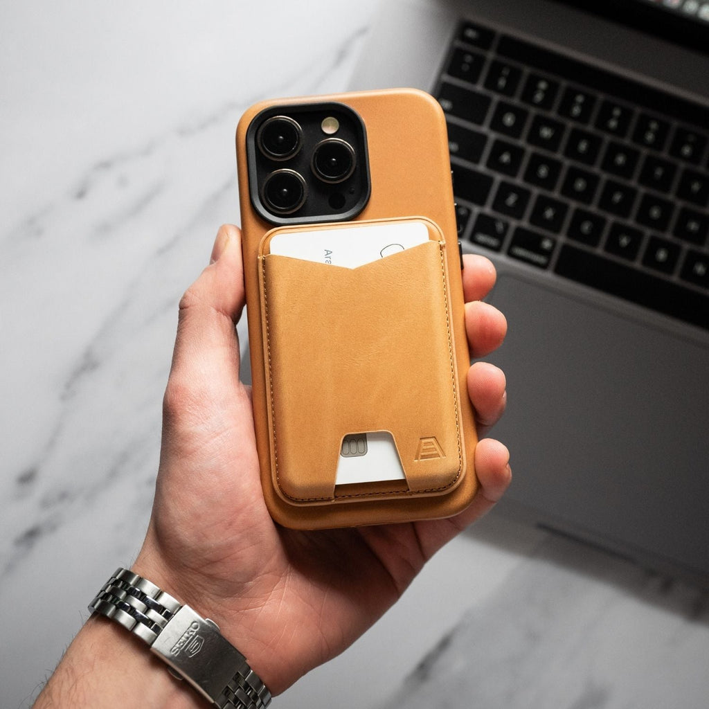 The Mag Leather Phone Wallet