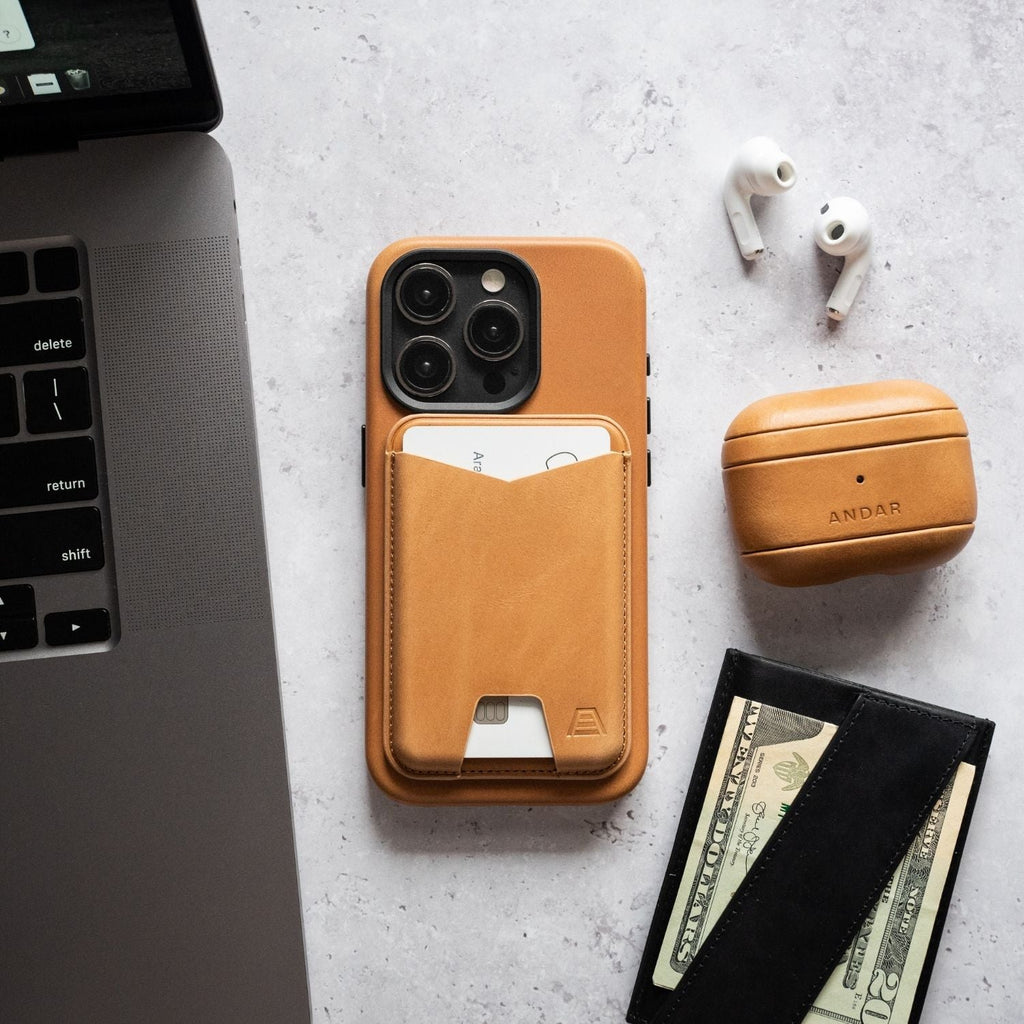 The Mag Leather Phone Wallet