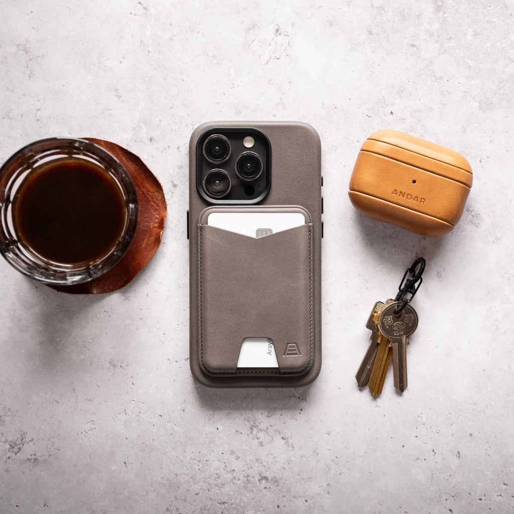 The Mag Leather Phone Wallet