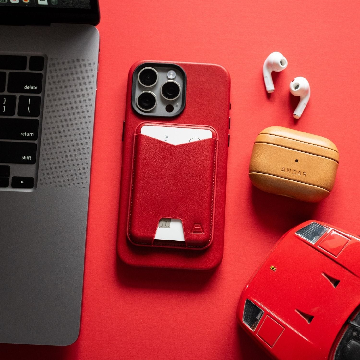 The Mag Leather Phone Wallet