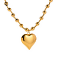 The Haddie Heart of Gold Necklace