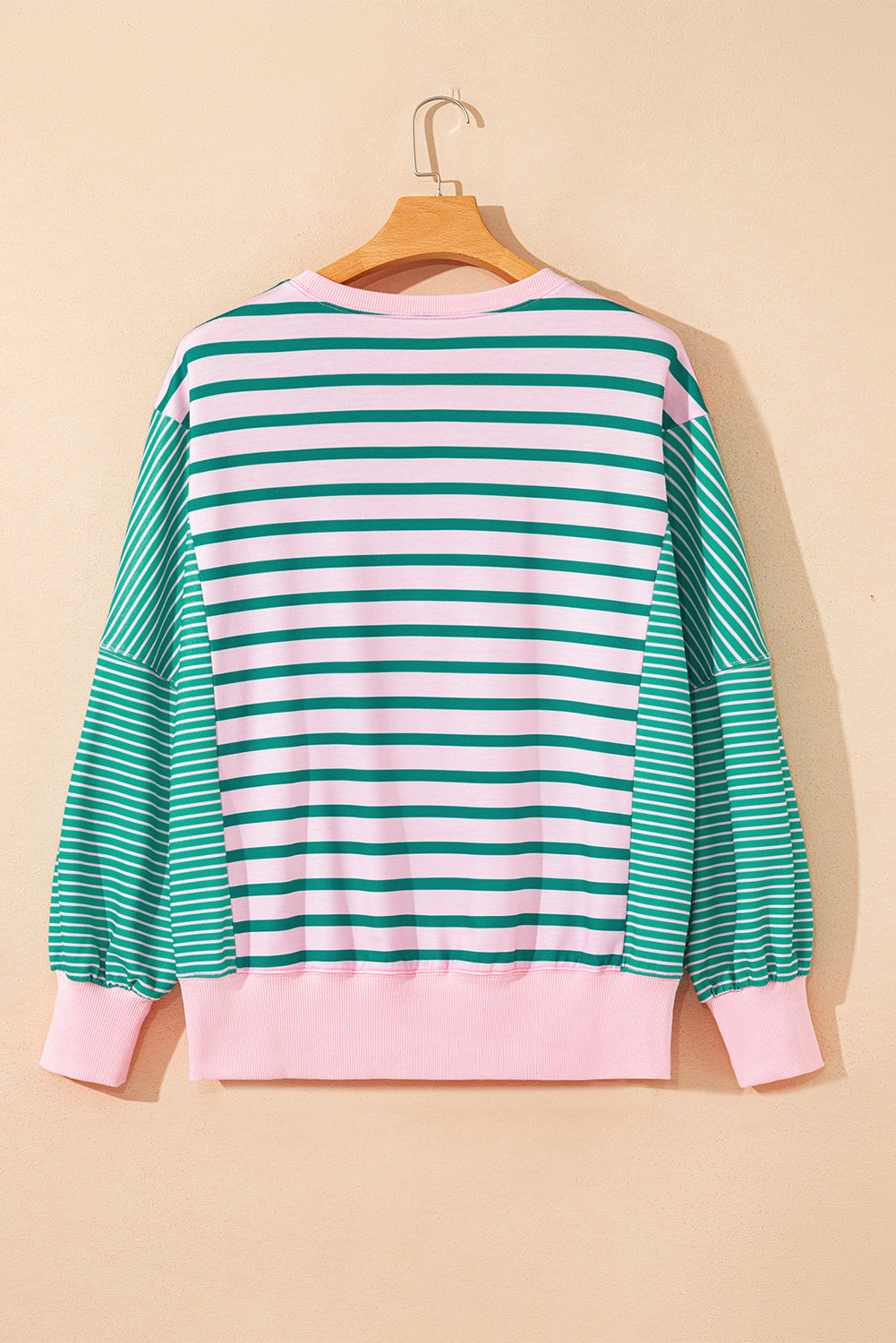 The London Mae Stripe Colorblock Sweatshirt