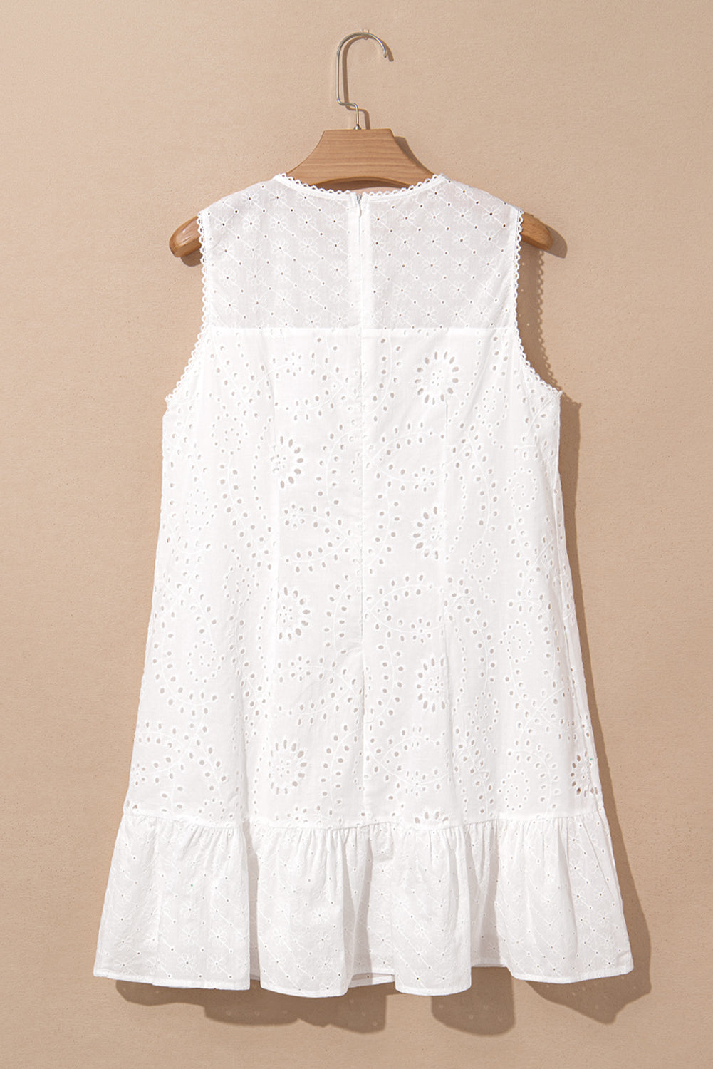The Carrington Floral Eyelet Embroidered Dress