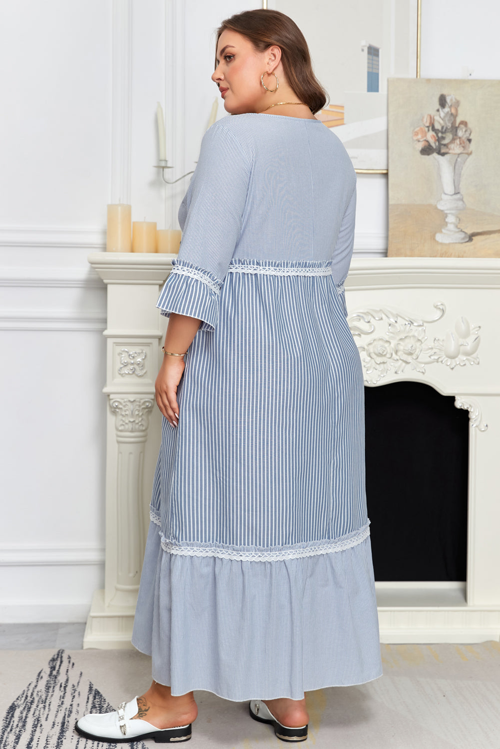 The Everly Stripe Maxi Dress