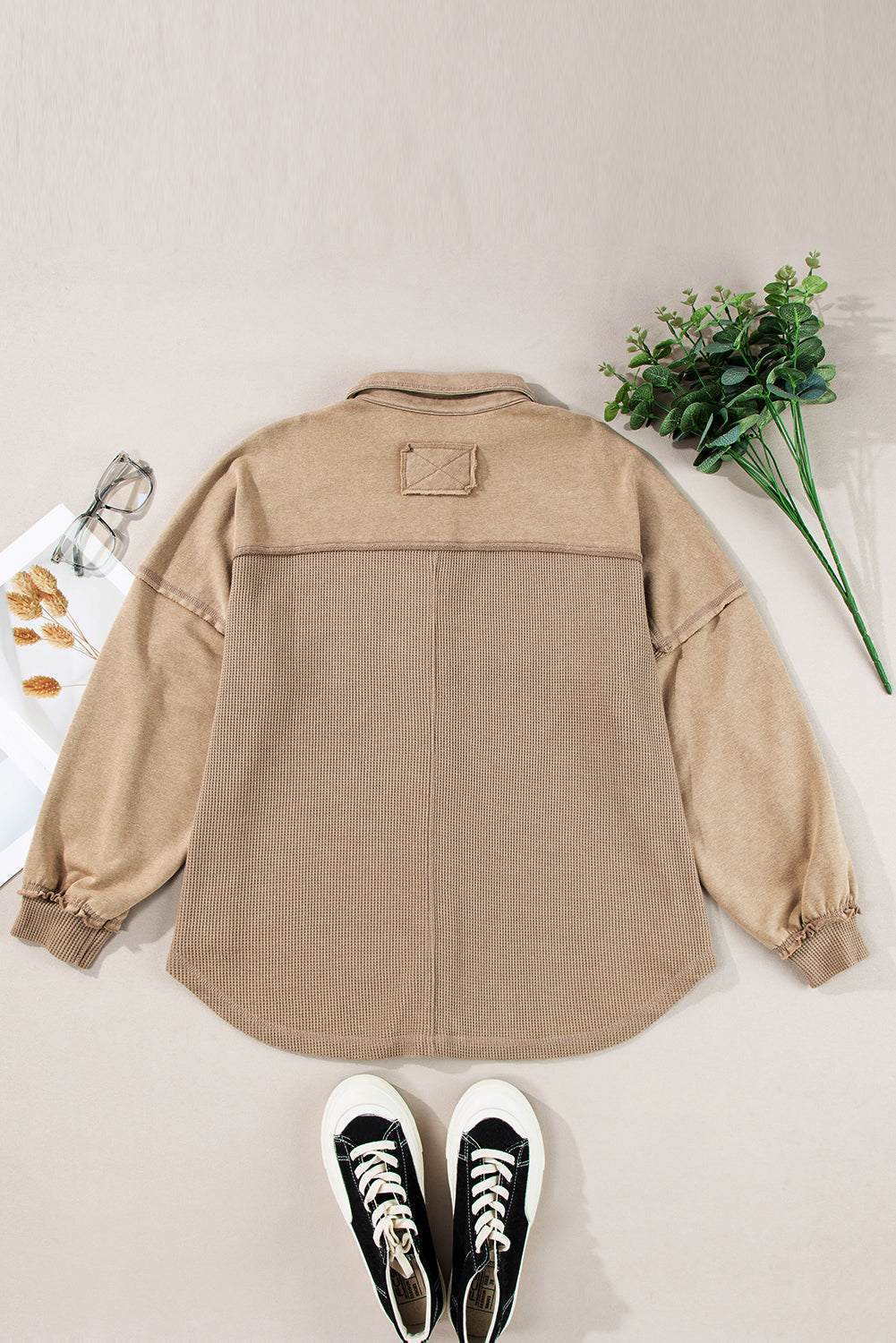 The Willa James Mineral Wash Shacket
