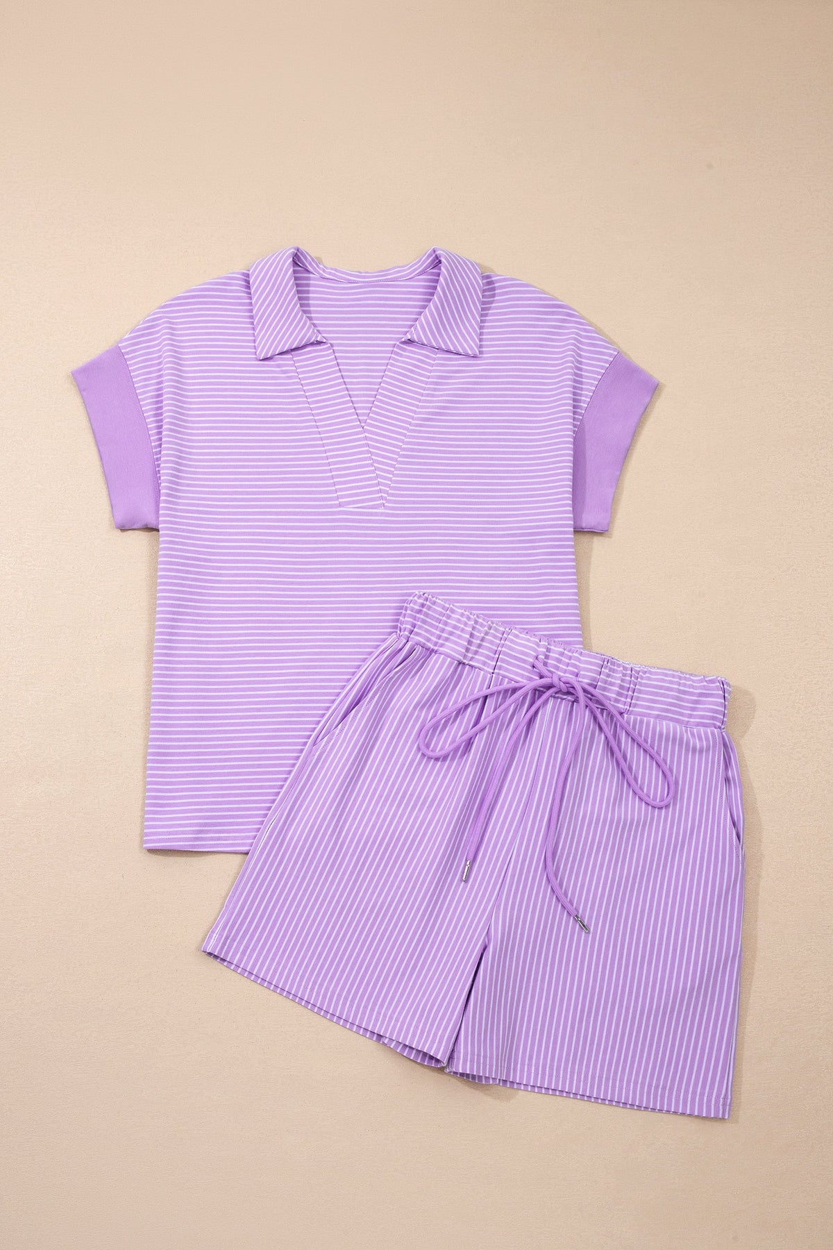 The Paisley Stripe Lounge Set