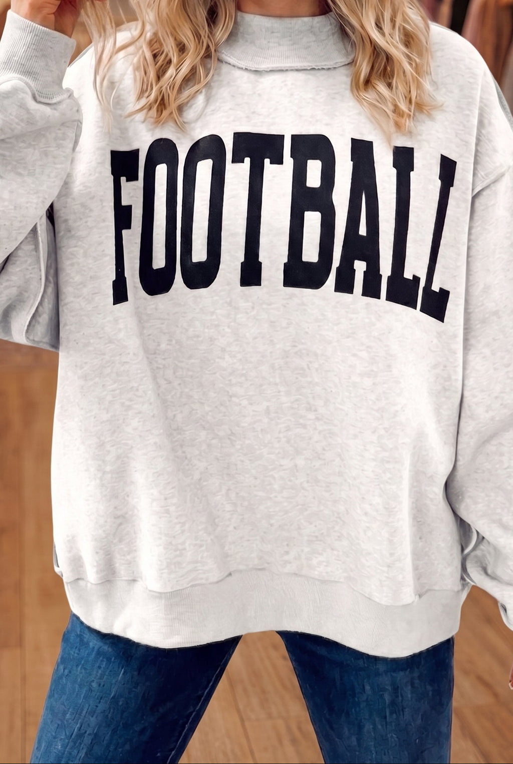 The GiGi GAMEDAY/ FOOTBALL Reversible Sweatshirt