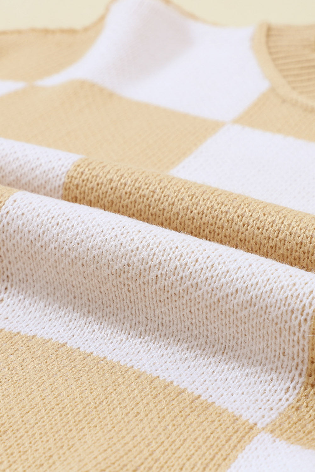 The Collins Checker Sweater