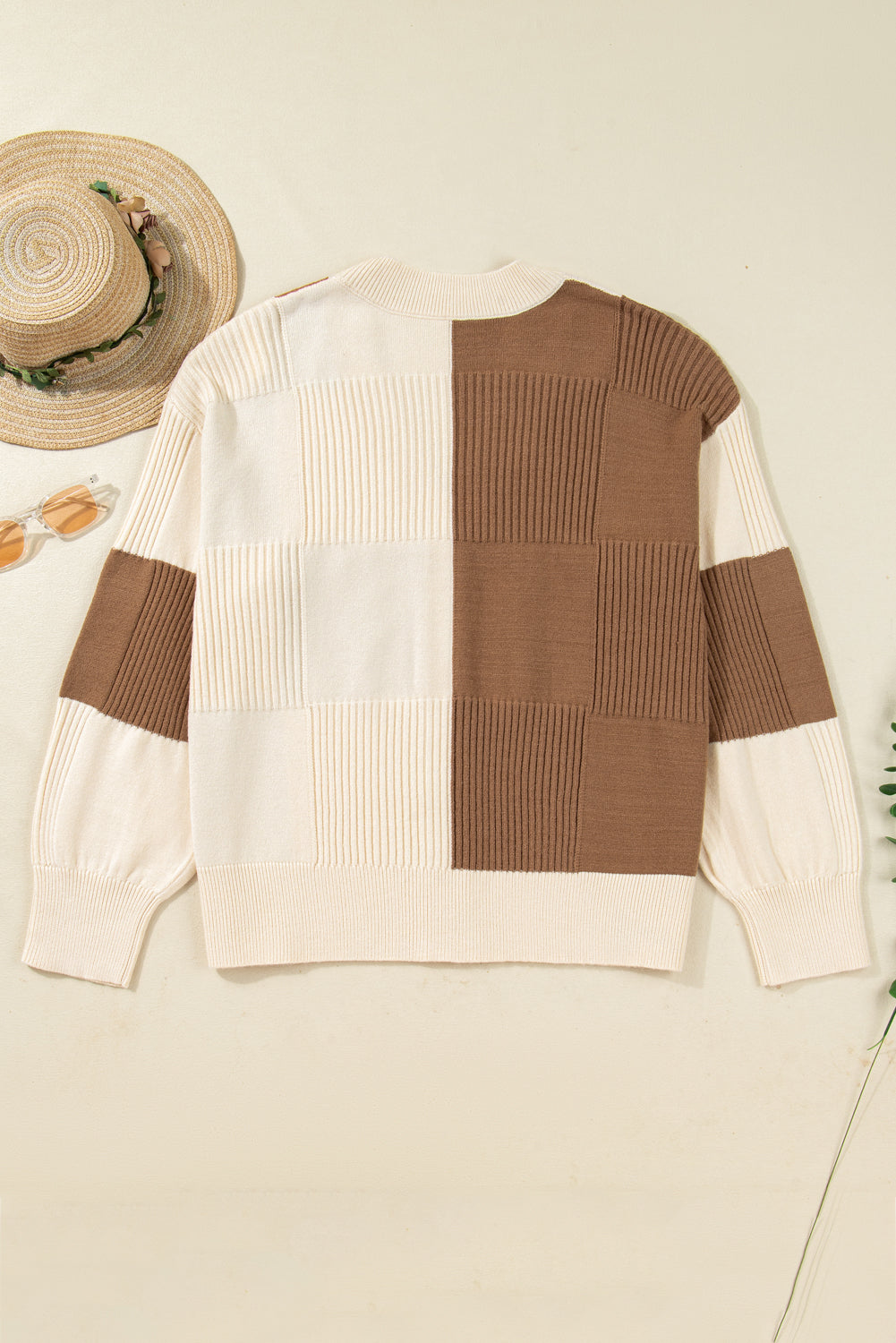 The Bridget Checkered Cardigan