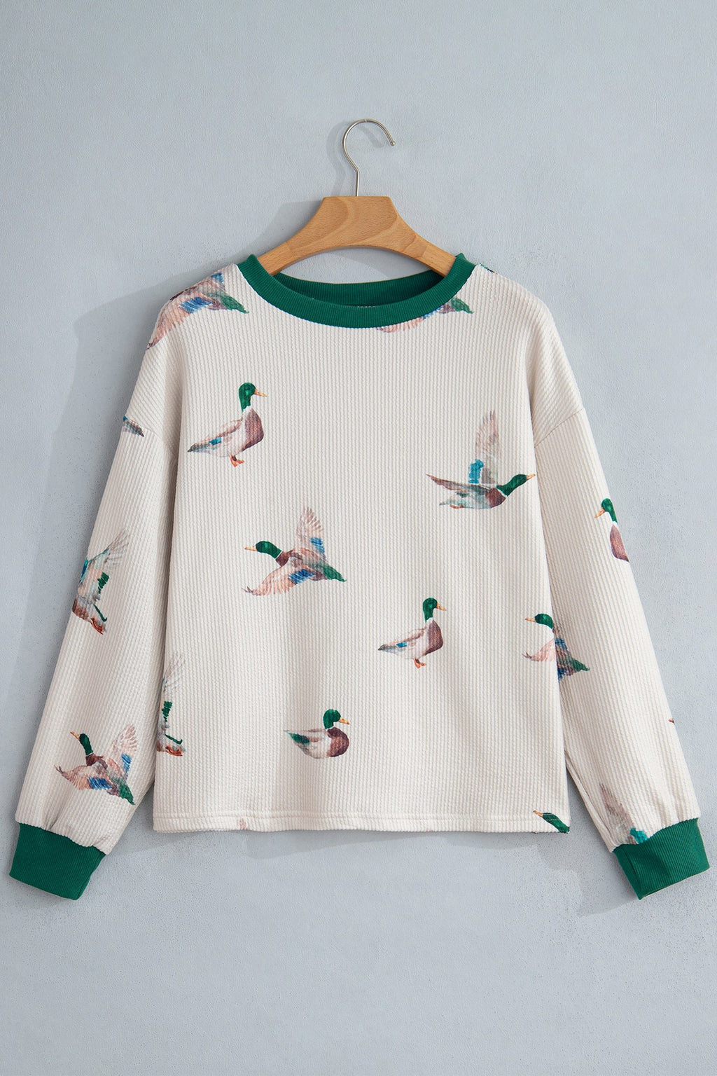 The Millie Mallard Corded Top