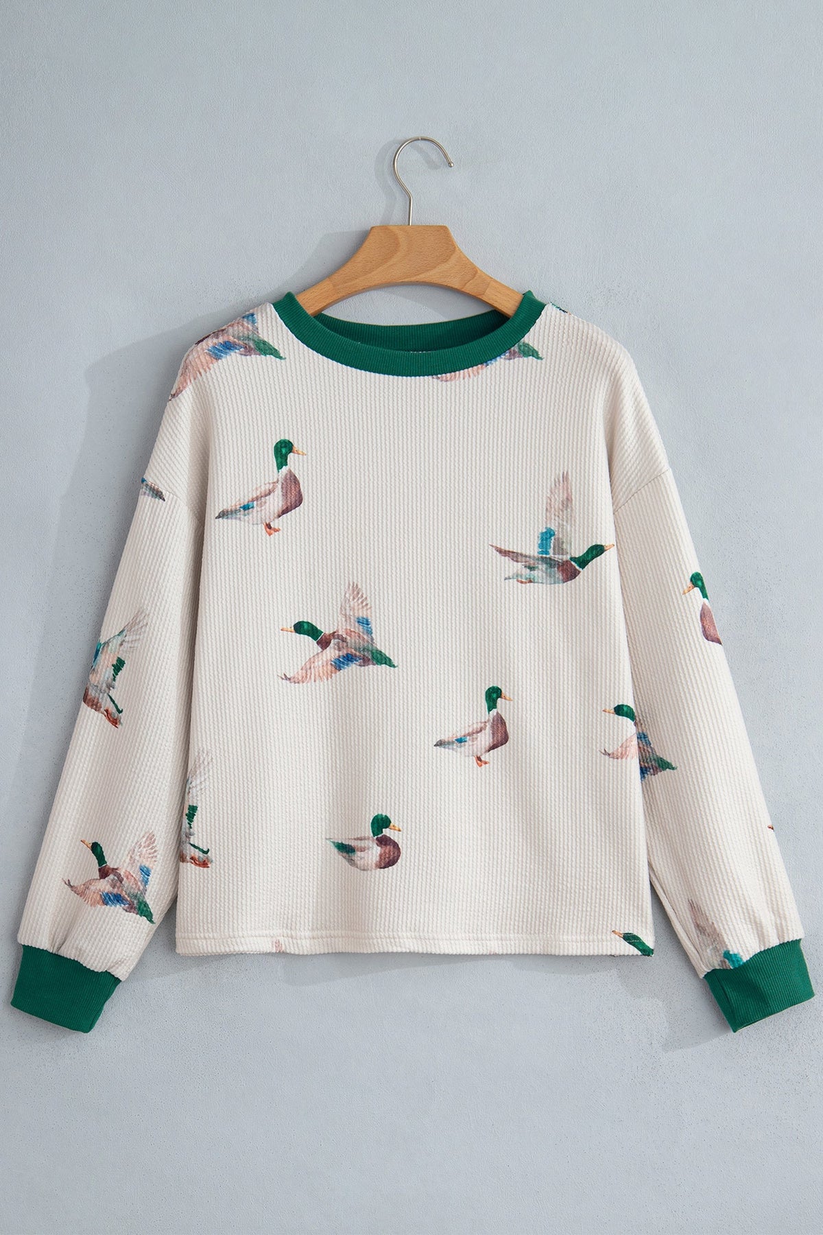 The Millie Mallard Corded Top
